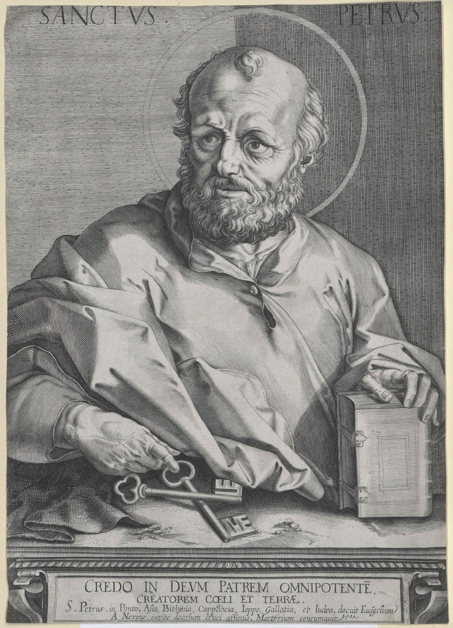 Pyhä apostoli Pietari tekijältä Artist Unknown