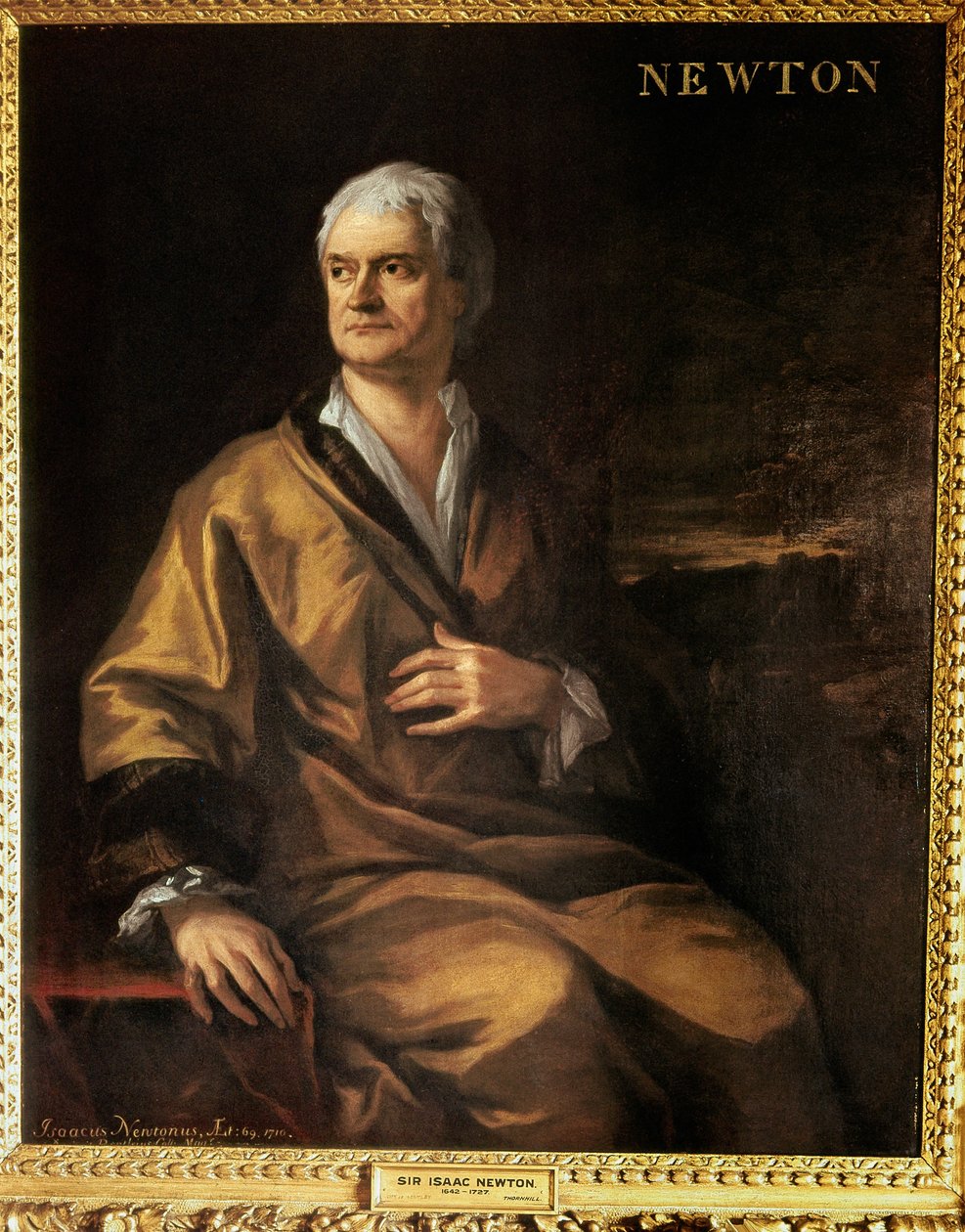Sir Isaac Newton (maalaus) tekijältä Artist Unknown