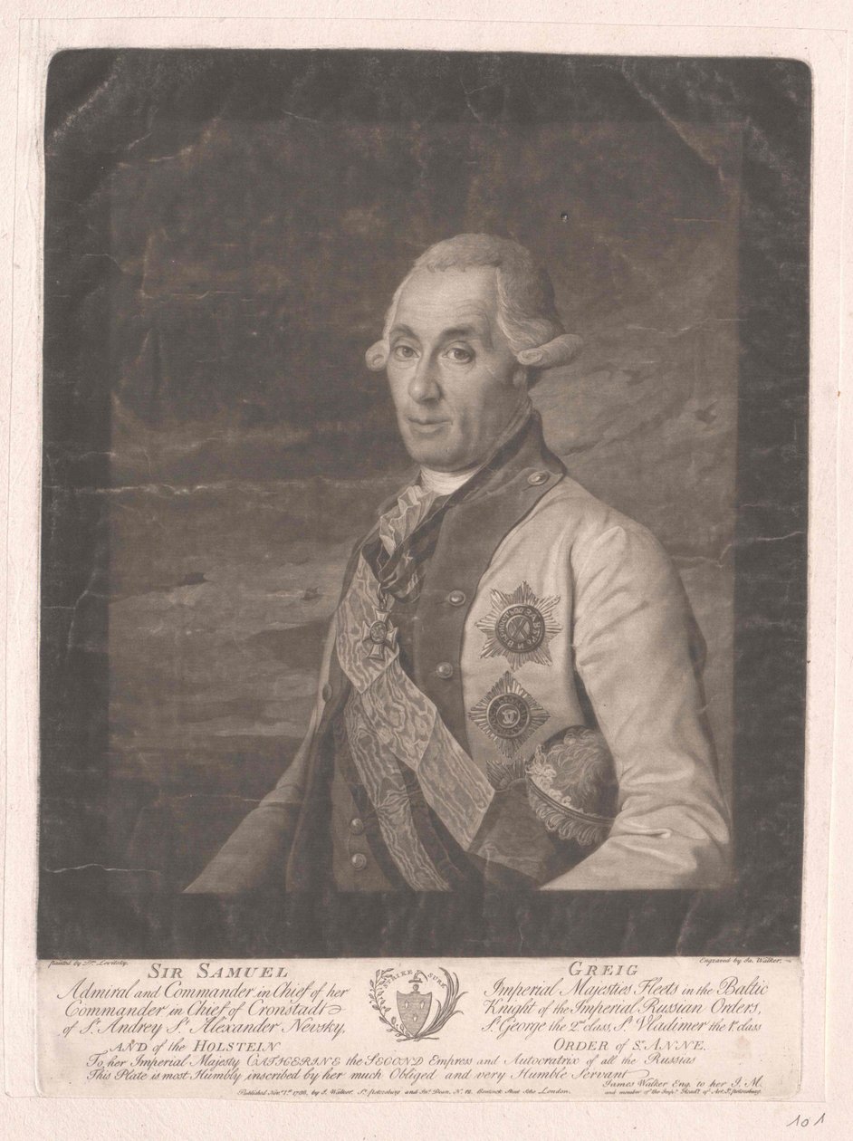 Sir Samuel Greig tekijältä Artist Unknown