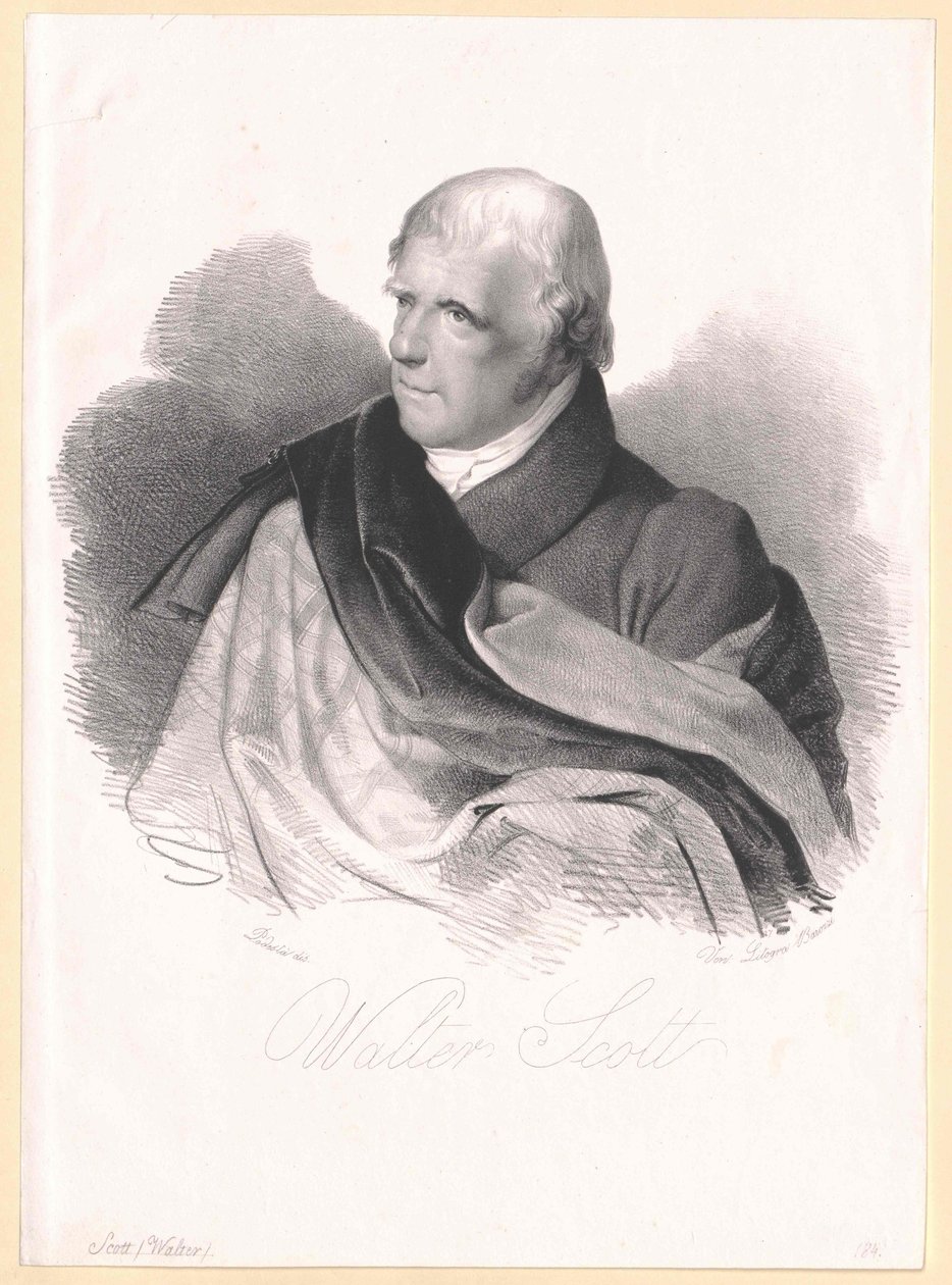 Sir Walter Scott tekijältä Artist Unknown