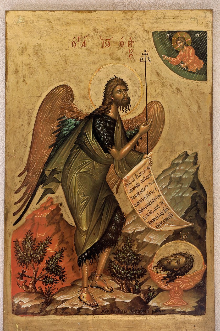 Johannes Kastaja. Kreikkalais-ortodoksinen kirkko, Rabieh, 2022 (kuva). tekijältä Artist Unknown