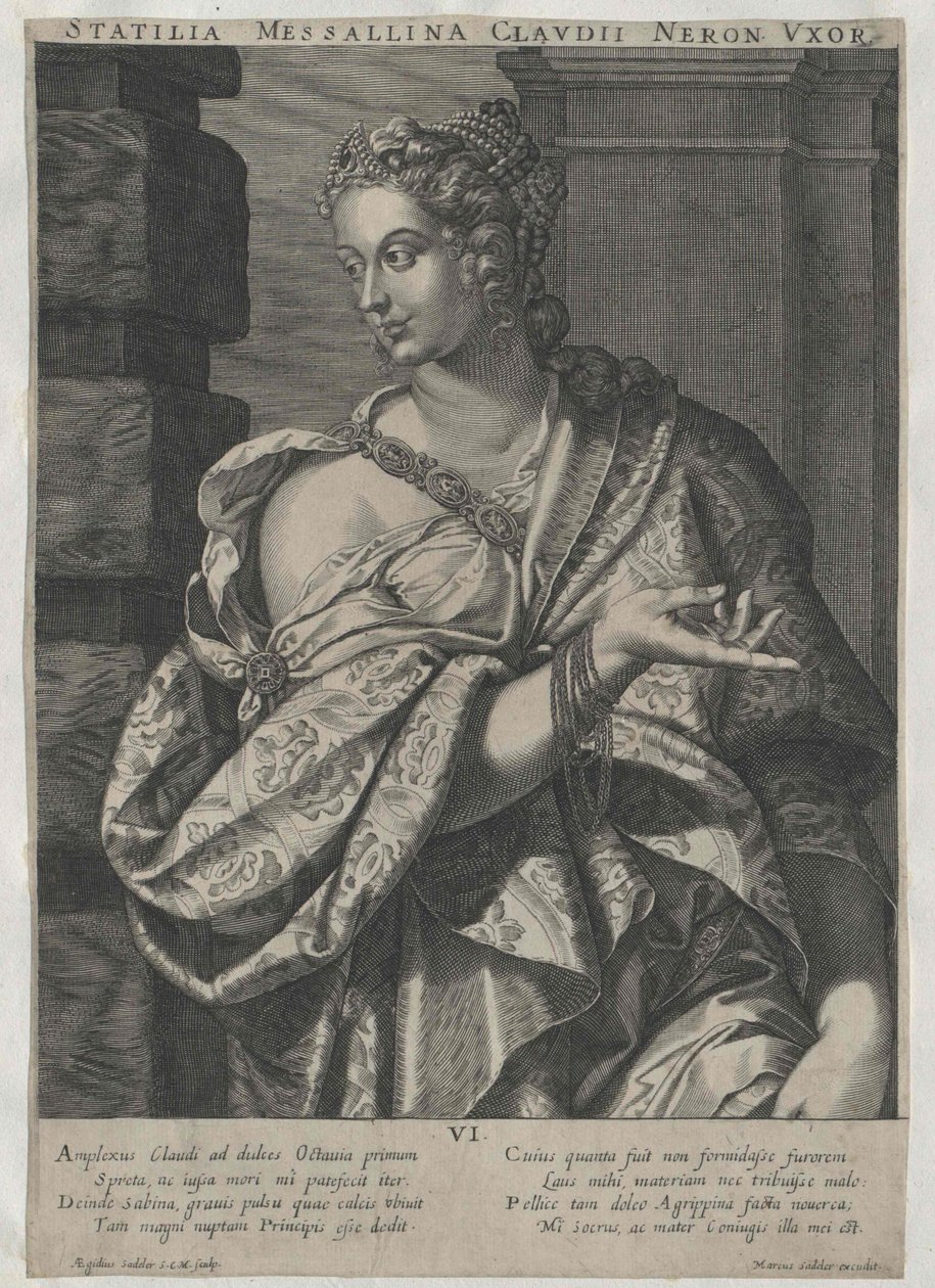 Statilia Messalina, tekijältä Artist Unknown