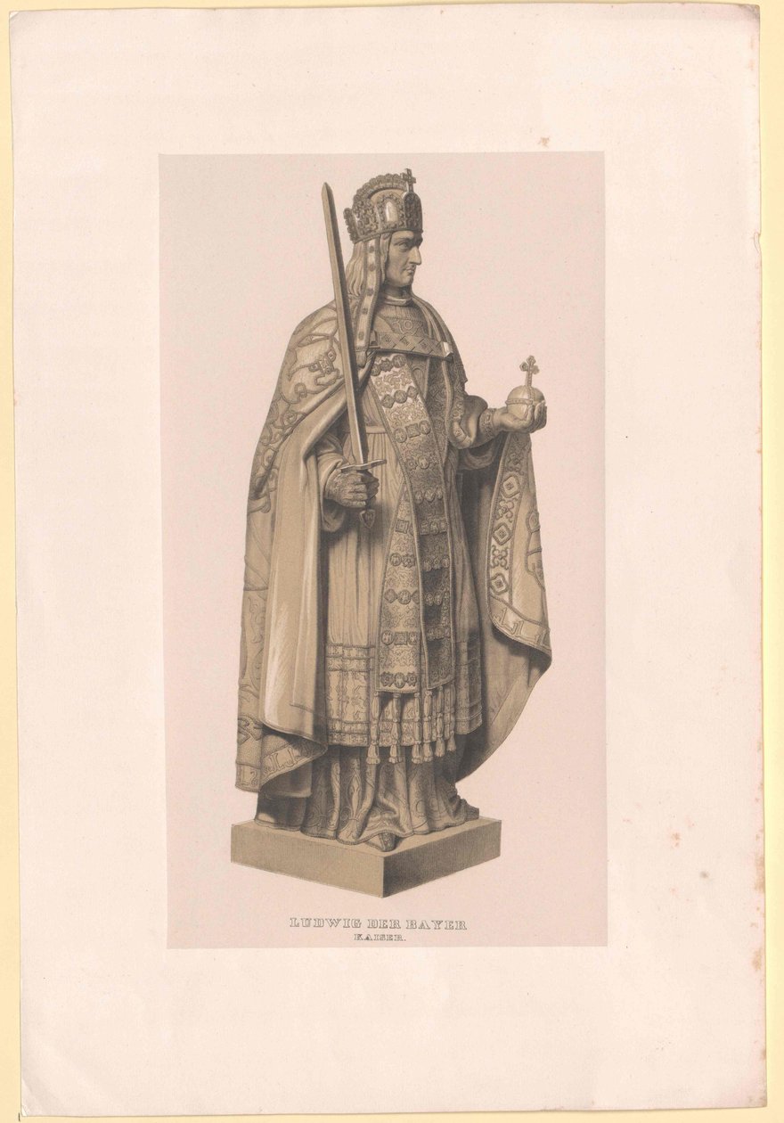 Baijerin keisari Ludvig IV tekijältä Artist Unknown