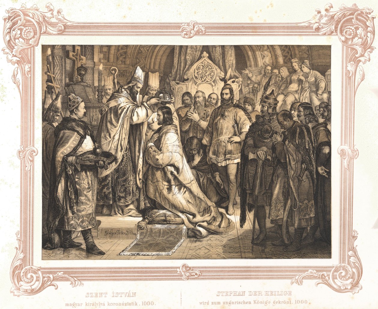 Saint Stephen I tekijältä Artist Unknown