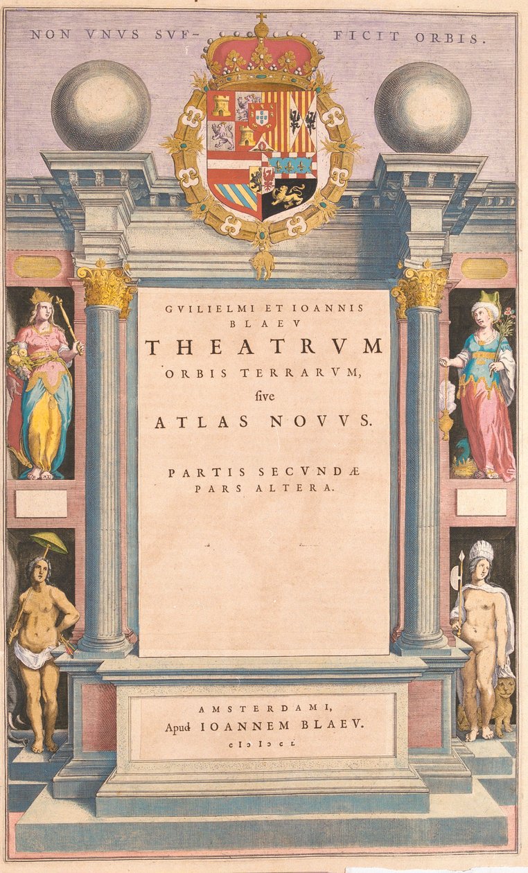 Theatrum Orbis Terrarum sive Atlas Novus (Teatrum Orbis Terrarum sive Atlas Novus) tekijältä Artist Unknown