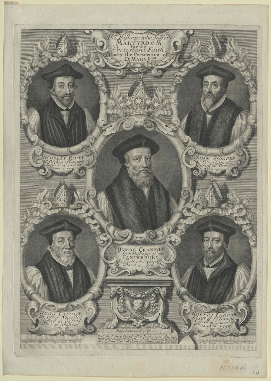 Thomas Cranmer (tulosta) tekijältä Artist Unknown