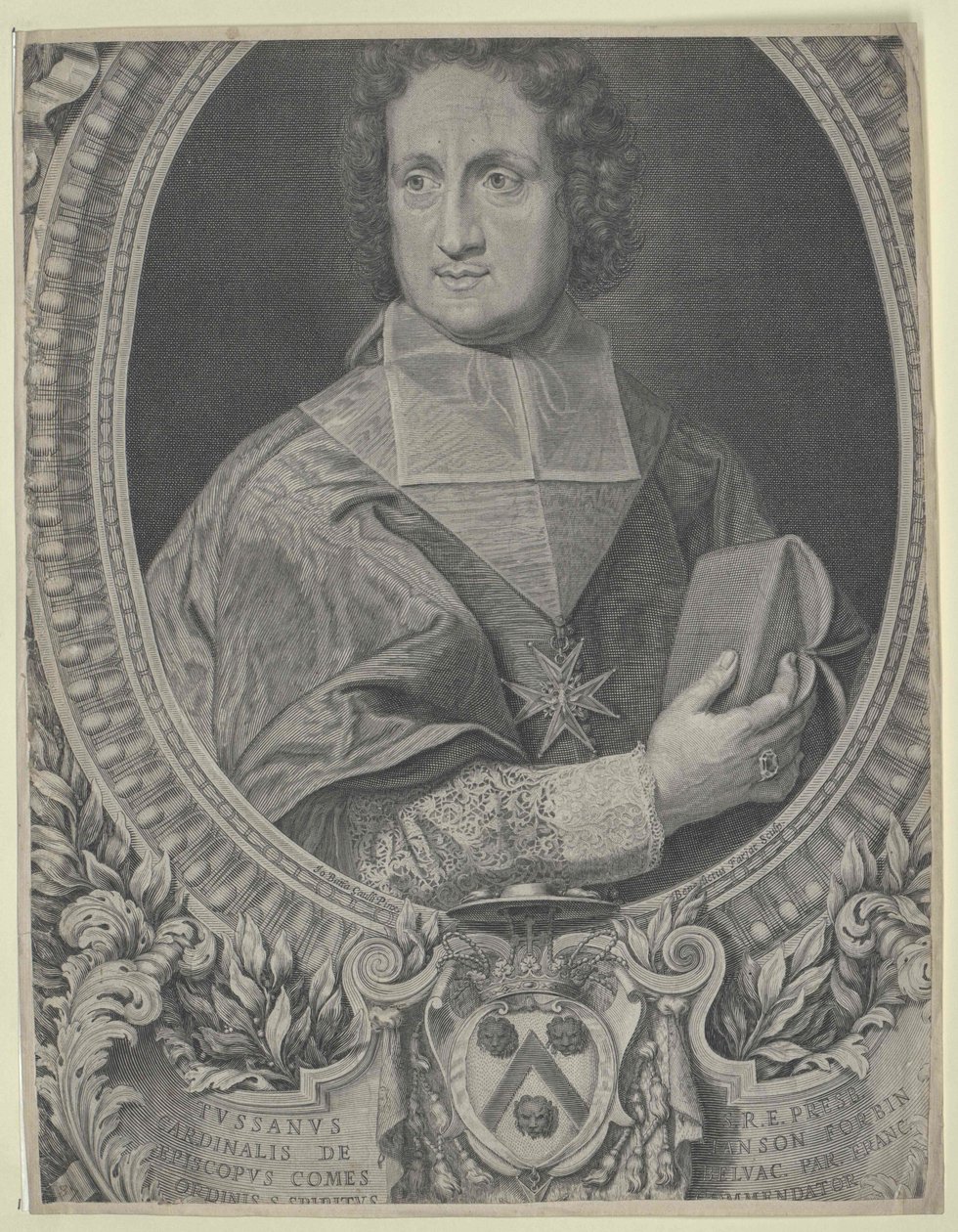 Toussaint de Forbin-Janson (painettu) tekijältä Artist Unknown
