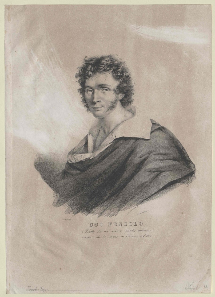 Ugo Foscolo tekijältä Artist Unknown