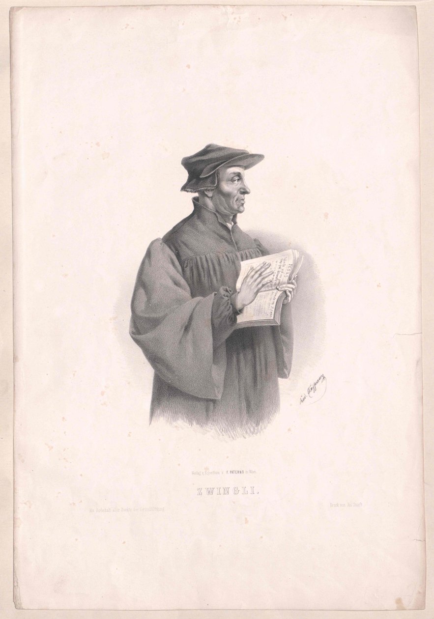 Ulrich Zwingli tekijältä Artist Unknown