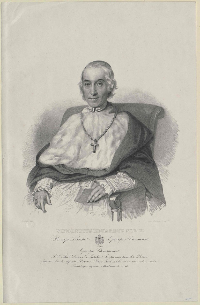 Vinzenz Eduard Milde tekijältä Artist Unknown