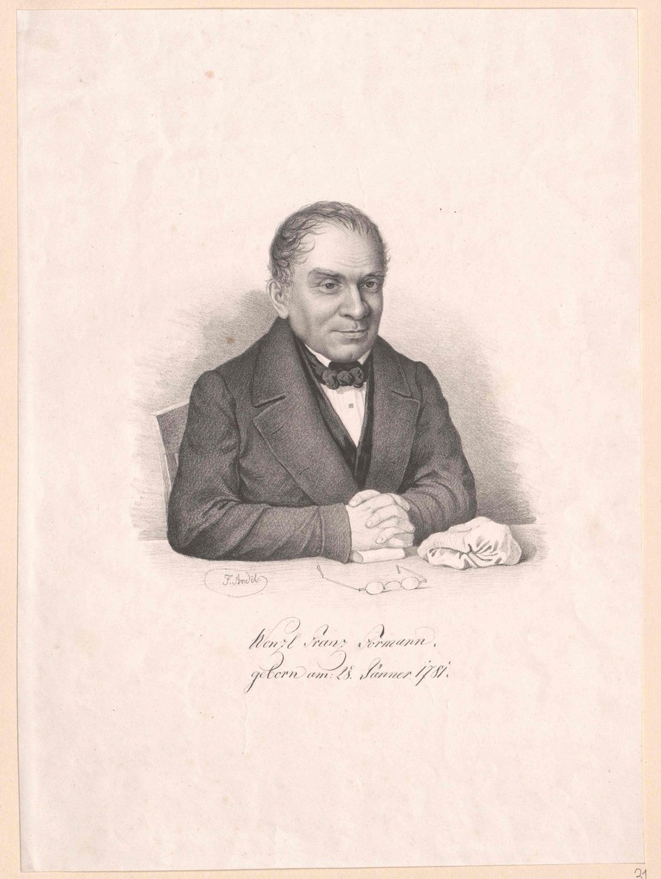 Wenzel Franz Formann (tulosta) tekijältä Artist Unknown