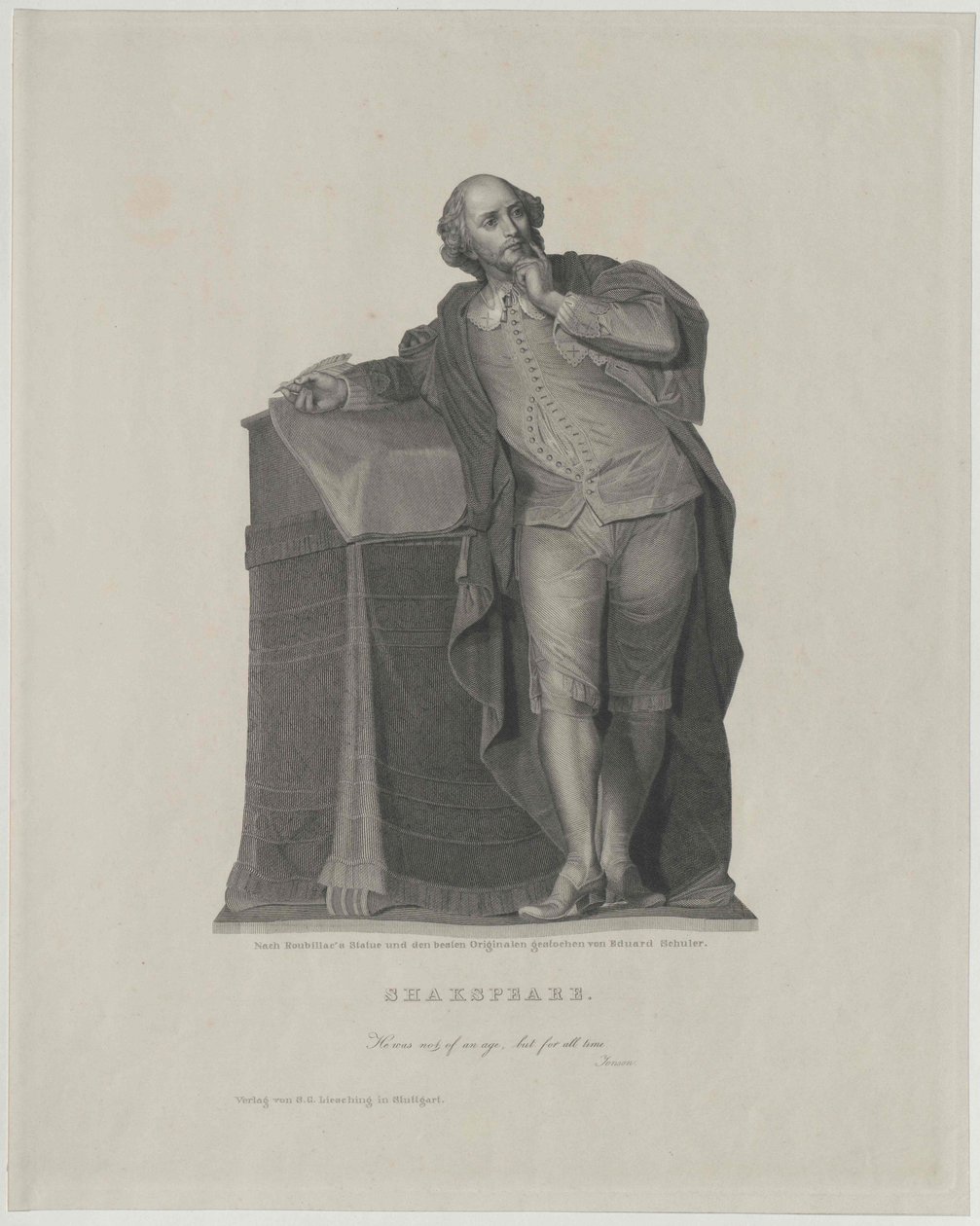 William Shakespeare tekijältä Artist Unknown