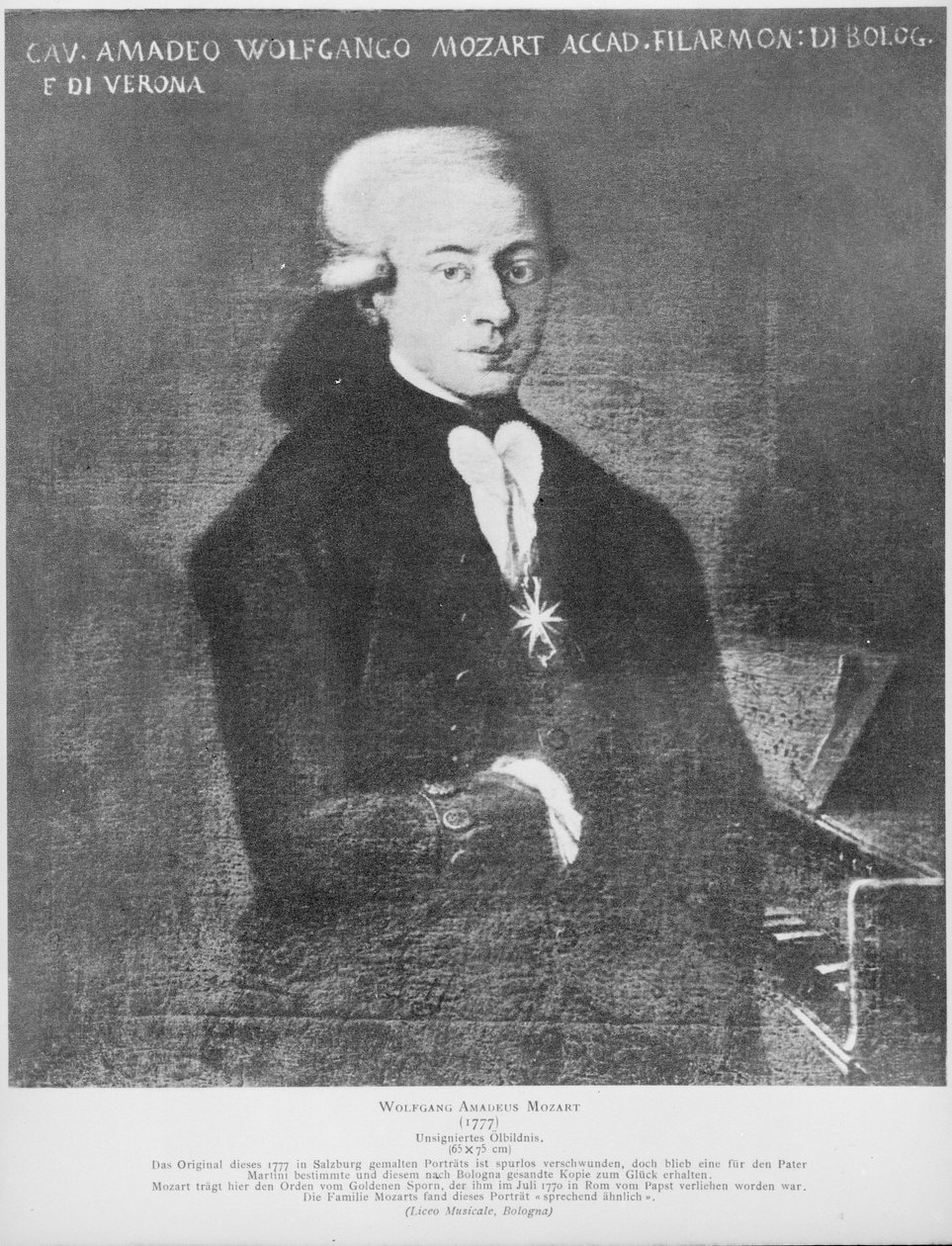 Wolfgang Amadeus Mozart tekijältä Artist Unknown