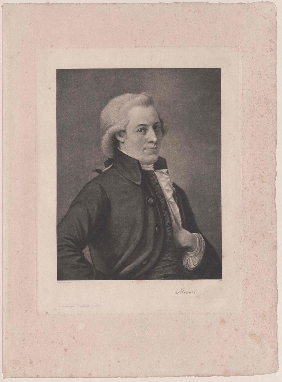 Wolfgang Amadeus Mozart tekijältä Artist Unknown