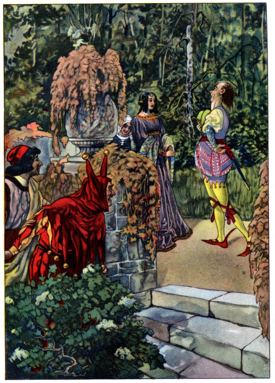Kahdestoista yö, William Shakespearen näytelmä, n. 1880 (painettu) tekijältä Artus Scheiner