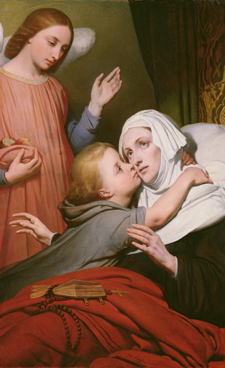 Hyväntekeväisyyslapsi, 1840 tekijältä Ary Scheffer