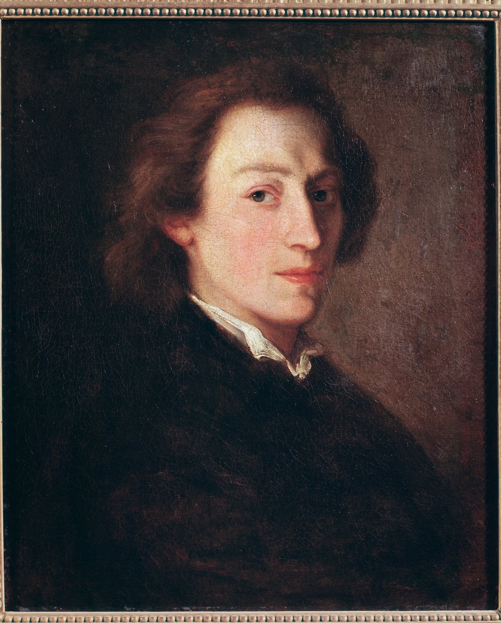 Frederic Chopinin muotokuva (öljy kankaalle, n. 1846) tekijältä Ary (after) Scheffer