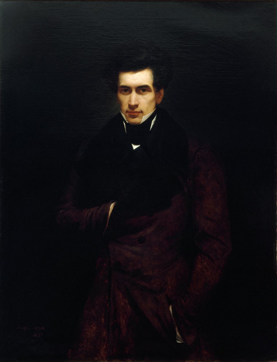 Armand Carrelin muotokuva 1800-1836, 1833. tekijältä Ary Scheffer