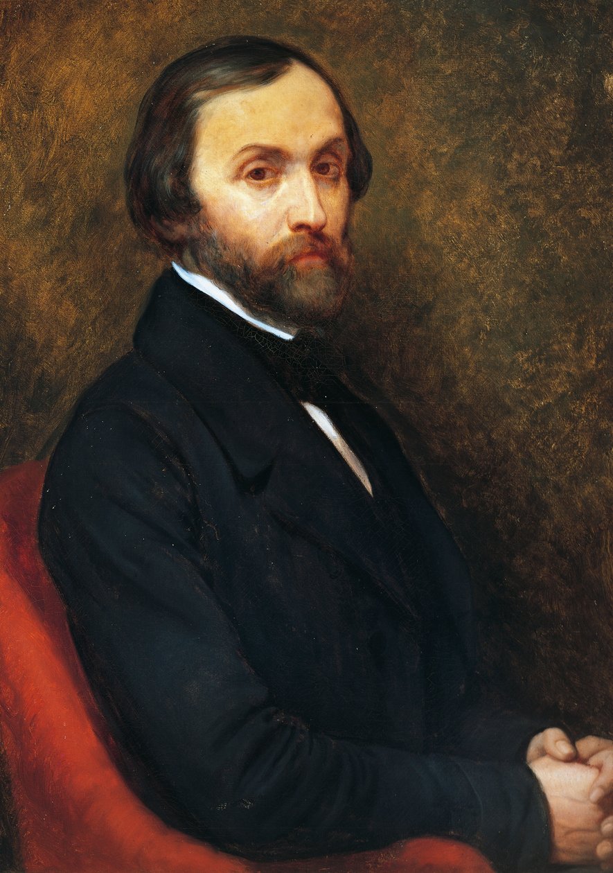 Muotokuva Giuseppe Montanellista (Fucecchio tekijältä Ary Scheffer