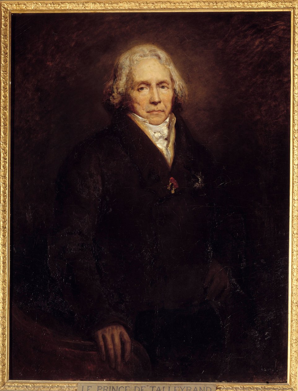 Ranskalaisen poliitikon Charles Maurice de Talleyrand Perigordin (tai Talleyrand-Perigordin) muotokuva tekijältä Ary Scheffer