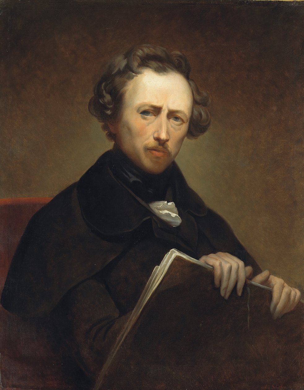 Omakuva 43-vuotiaana, 1838. tekijältä Ary Scheffer