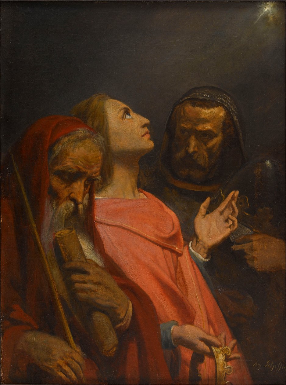 Maagien palvonta, 1841-1844. tekijältä Ary Scheffer