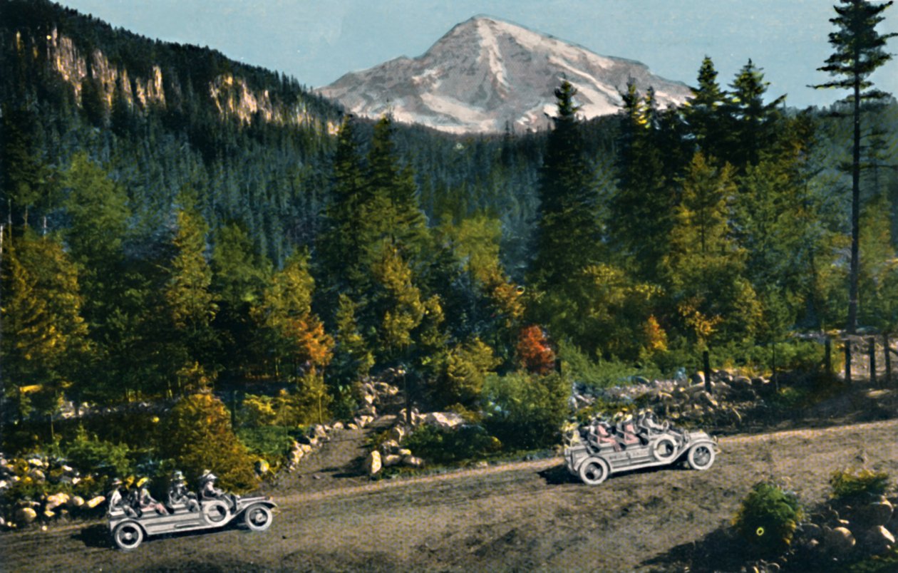 Mt. Rainier National Park Innistä, vuodelta 1916 tekijältä Asahel Curtis
