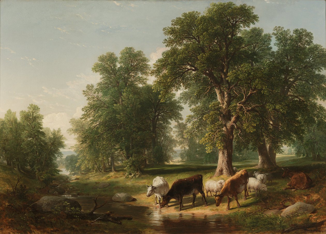 Kesäinen iltapäivä tekijältä Asher Brown Durand