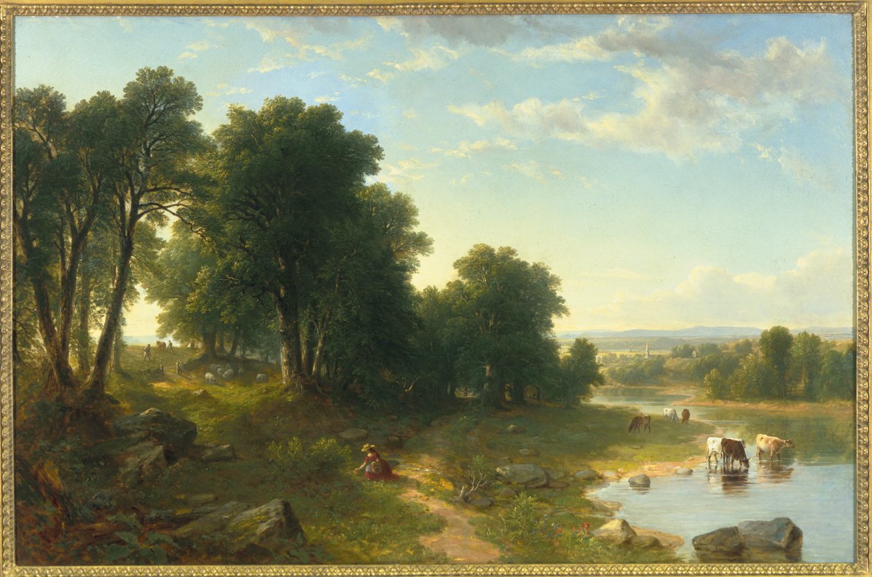 Mansikointi, 1854 tekijältä Asher Brown Durand