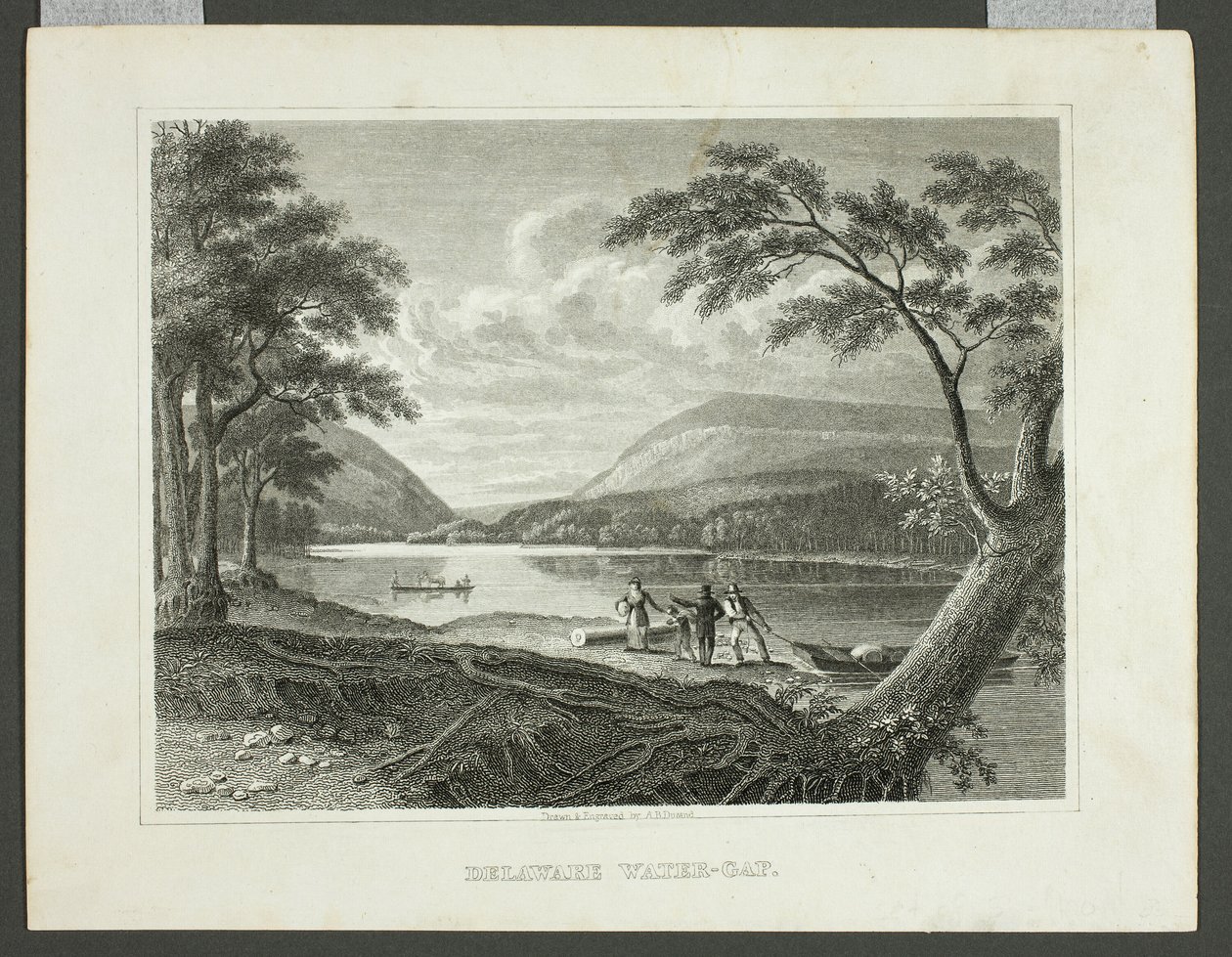 Delaware Water Gap tekijältä Asher Brown Durand