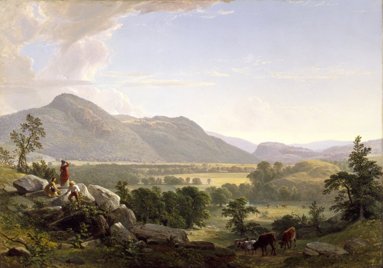 Dover Plains, Dutchess County, New York, 1848. tekijältä Asher Brown Durand