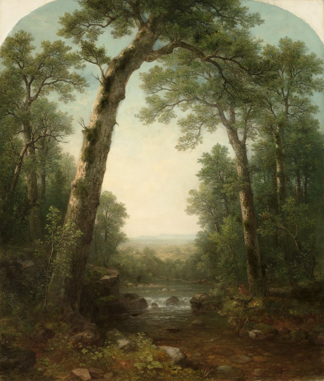 Forest Stream Vistalla, 1872. tekijältä Asher Brown Durand