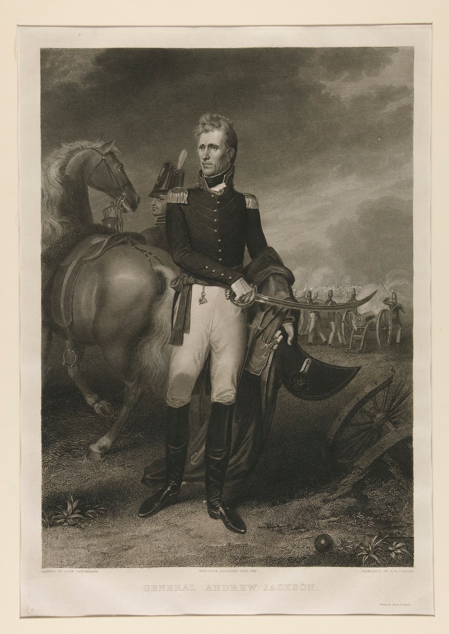 Kenraali Andrew Jackson tekijältä Asher Brown Durand