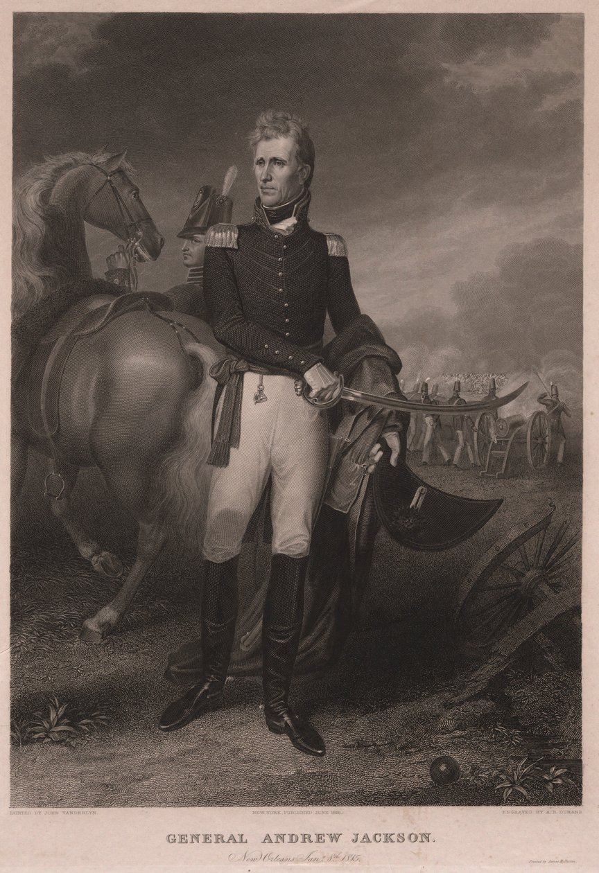 Kenraali Andrew Jackson tekijältä Asher Brown Durand