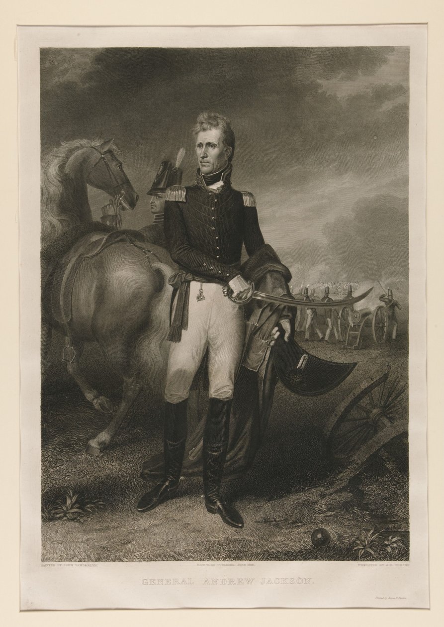 Kenraali Andrew Jackson tekijältä Asher Brown Durand