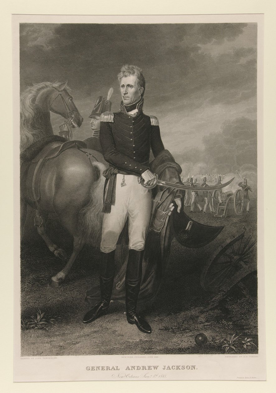 Kenraali Andrew Jackson tekijältä Asher Brown Durand