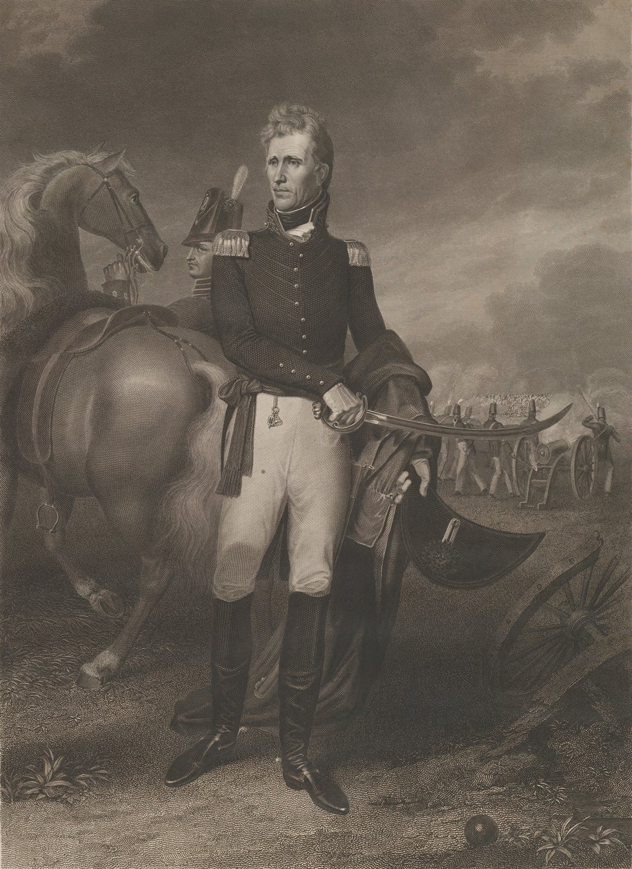 Kenraali Andrew Jackson, kesäkuu 1828. tekijältä Asher Brown Durand
