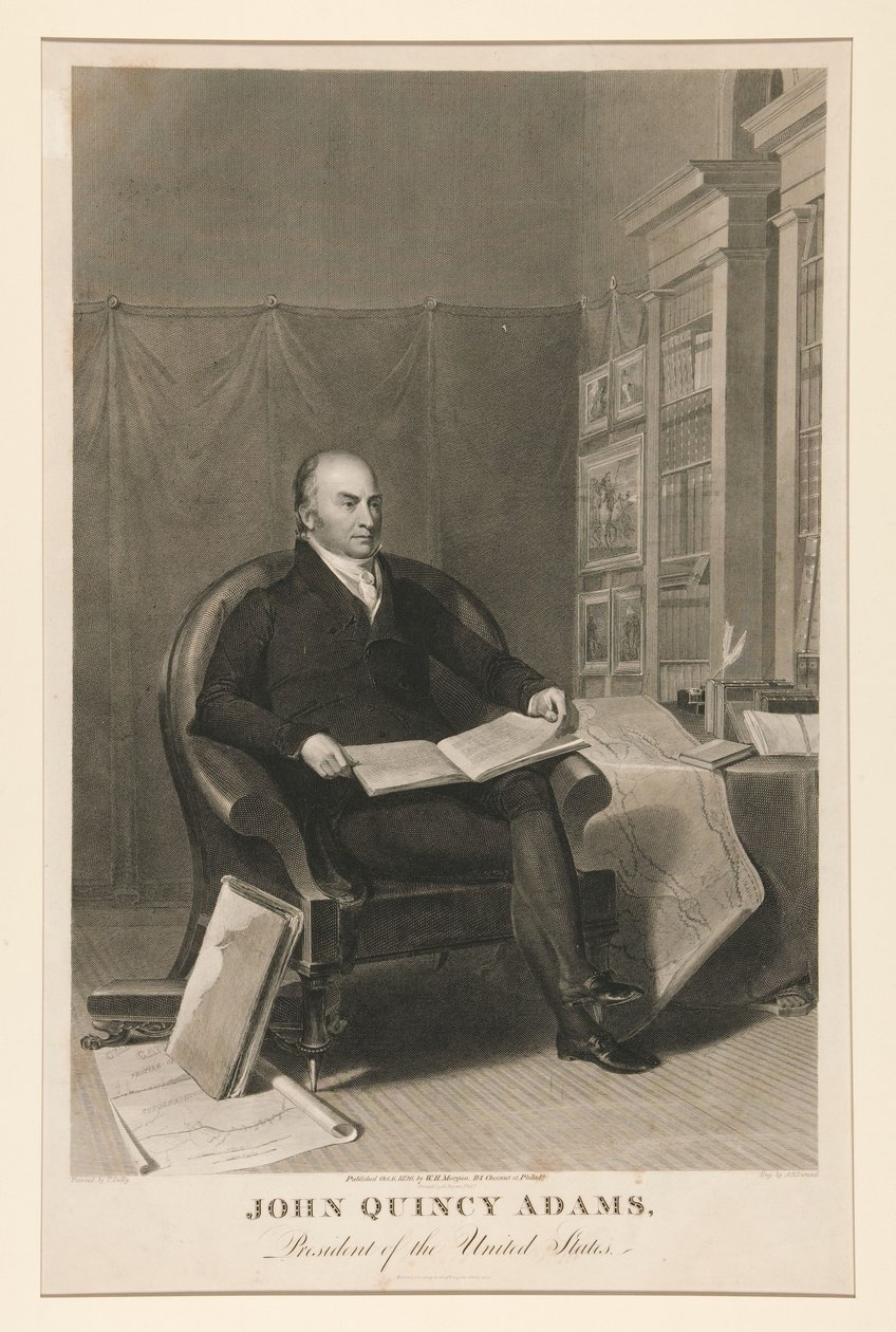 John Quincy Adams, Yhdysvaltain presidentti tekijältä Asher Brown Durand