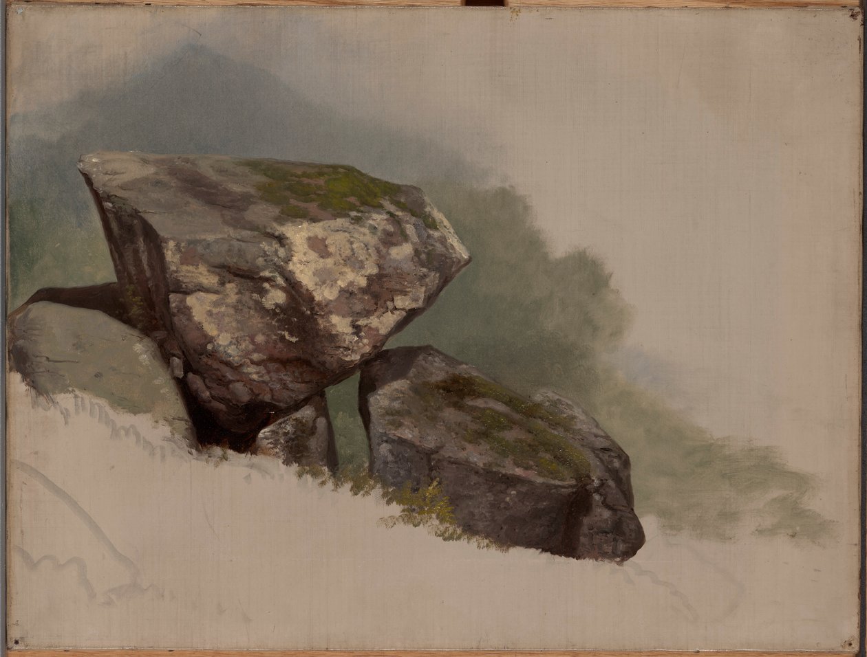 Tutkimus kalliosta tekijältä Asher Brown Durand