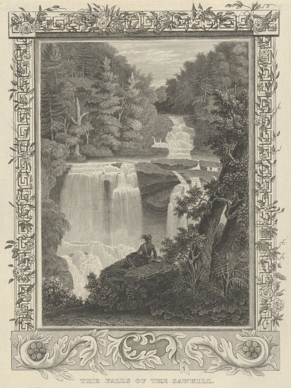 The Falls of the Sawkill, 1830. tekijältä Asher Brown Durand