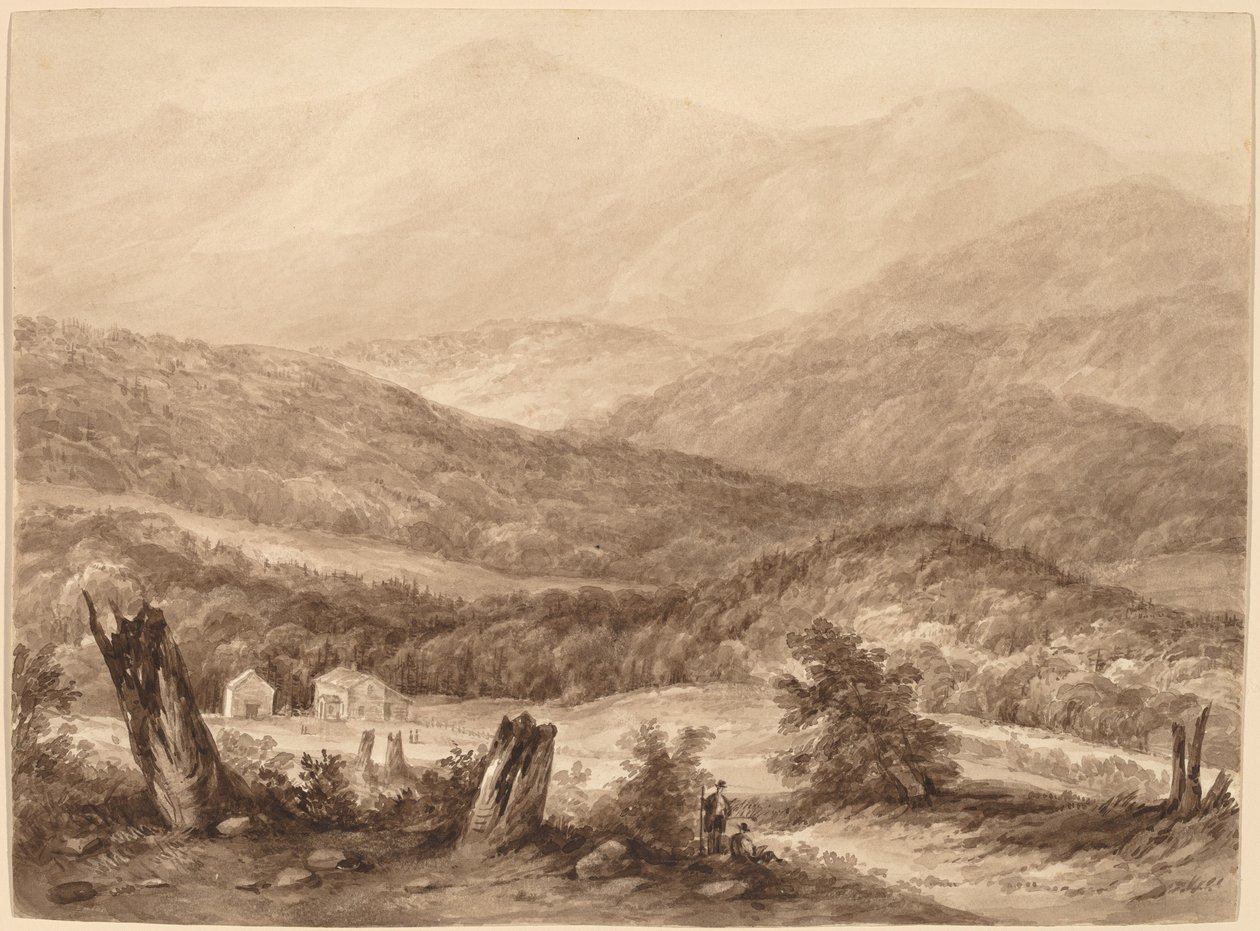Valkoiset vuoret (?) tekijältä Asher Brown Durand