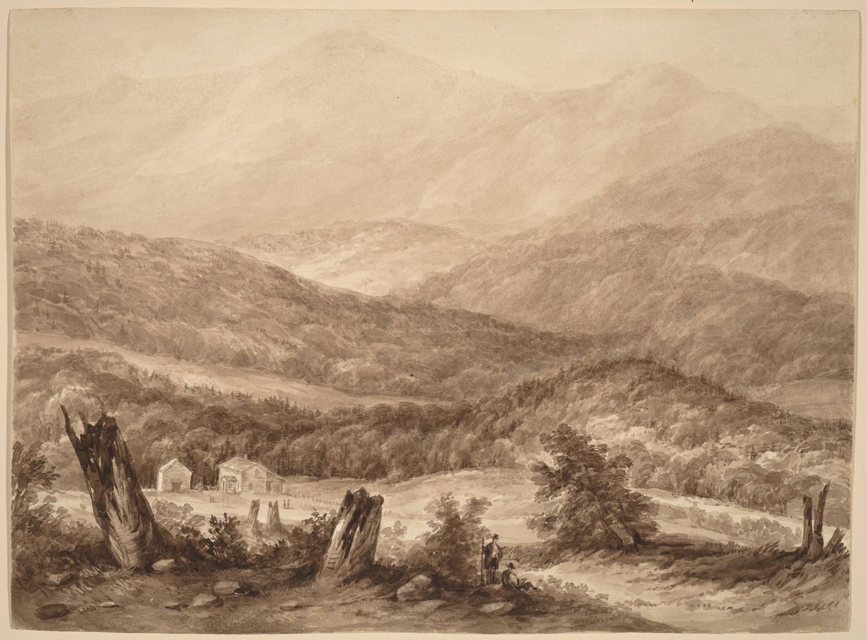Valkoiset vuoret (?) tekijältä Asher Brown Durand