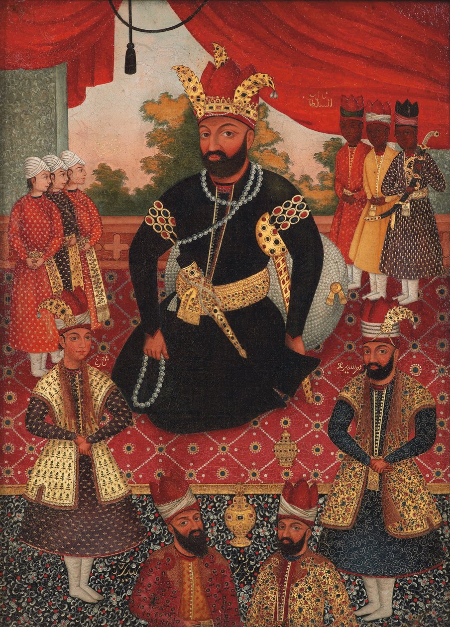 Nadir Shah Afshar ja hänen hovinsa tekijältä Asian School