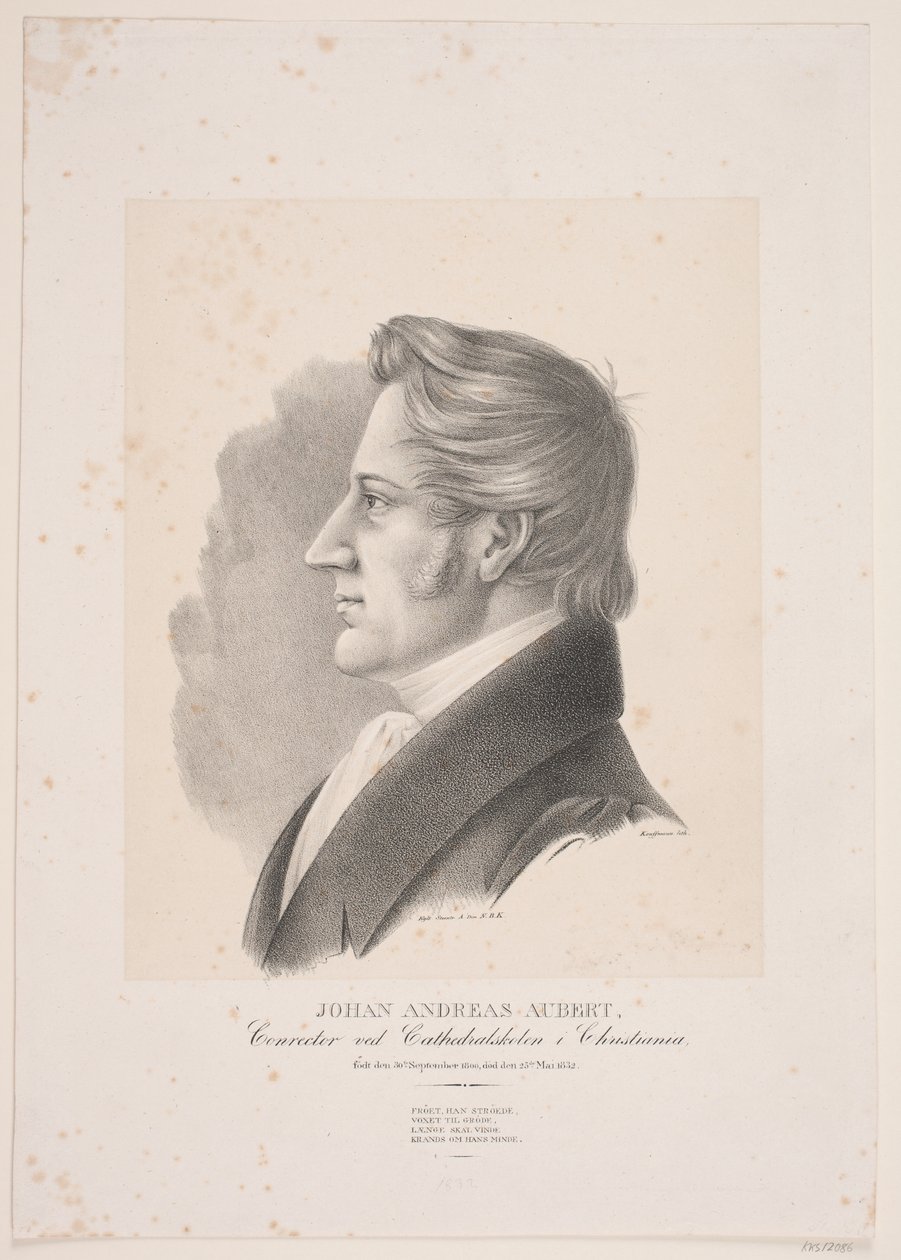 Johan Andreas Aubert tekijältä Asmus Kaufmann
