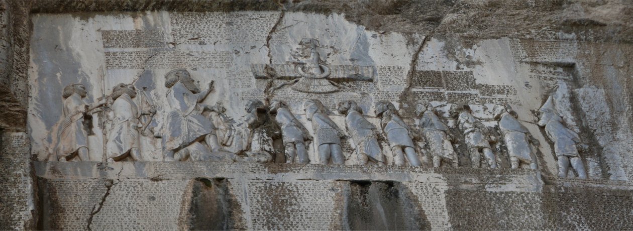 Darius I Suuri. Behistun-kirjoitus, 6. vuosisadalla eaa tekijältä Assyrian