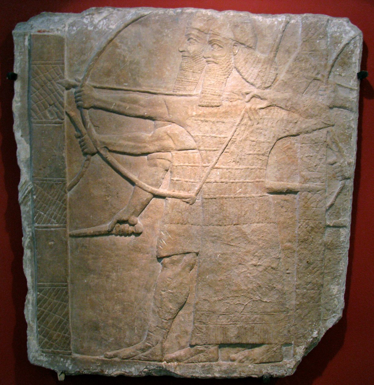Assyrialaiset soturit, 8. vuosisadalla eKr. tekijältä Assyrian Art.