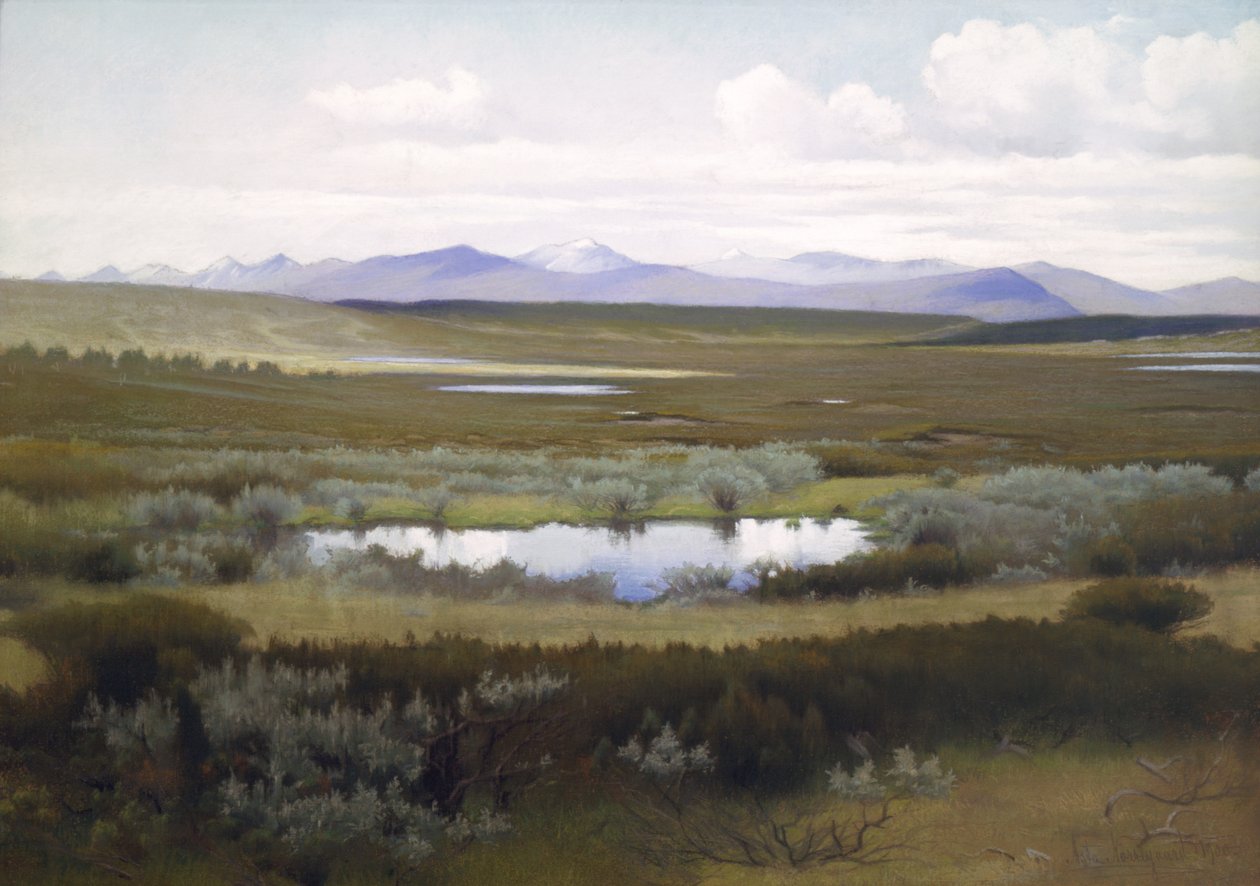 Maisema, Rondane tekijältä Asta Nørregaard