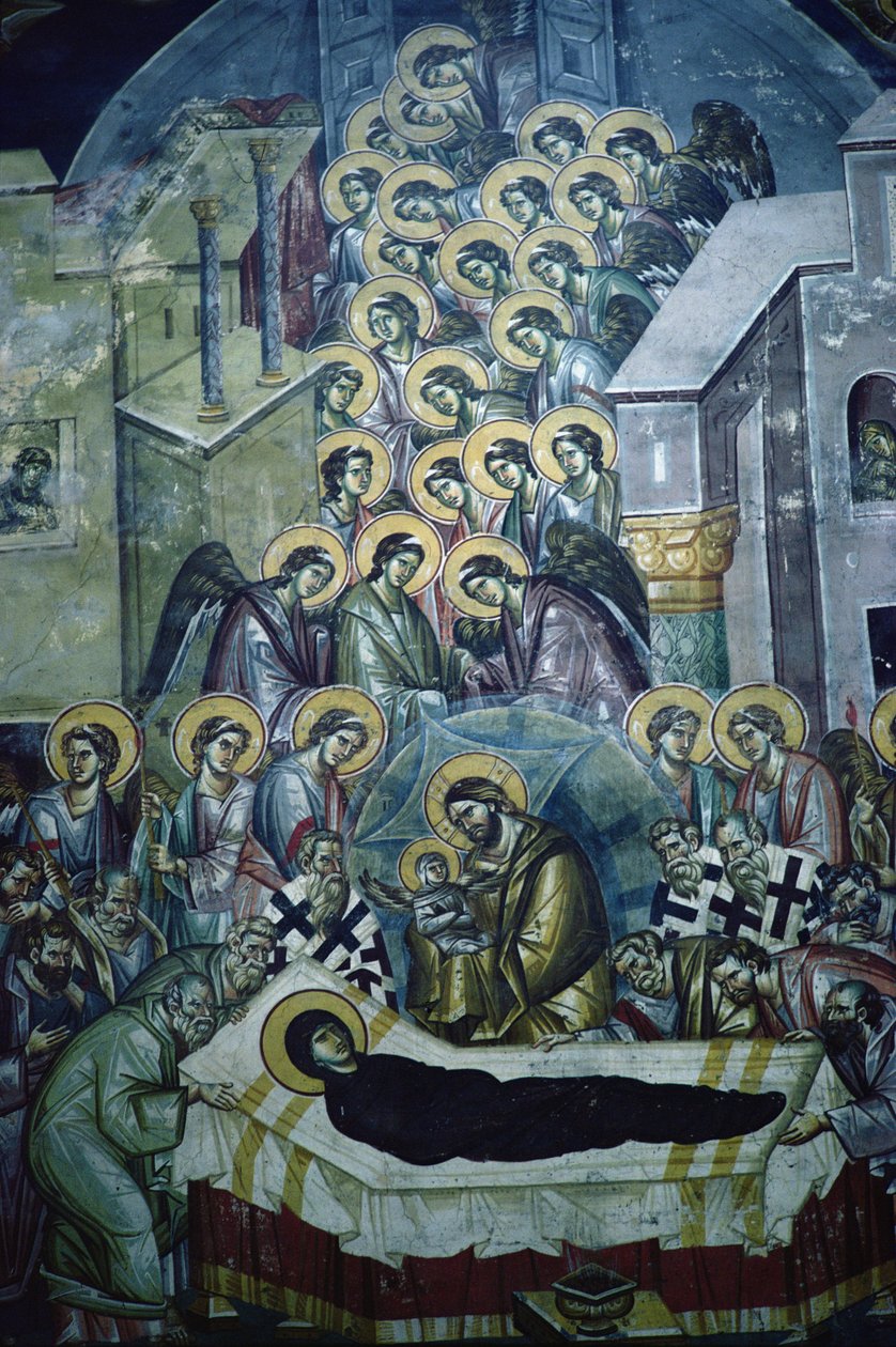 Neitsyt Marian Ylösnousemus (ks. myös 143360 ja 231617). tekijältä Astrapas and Eutychios