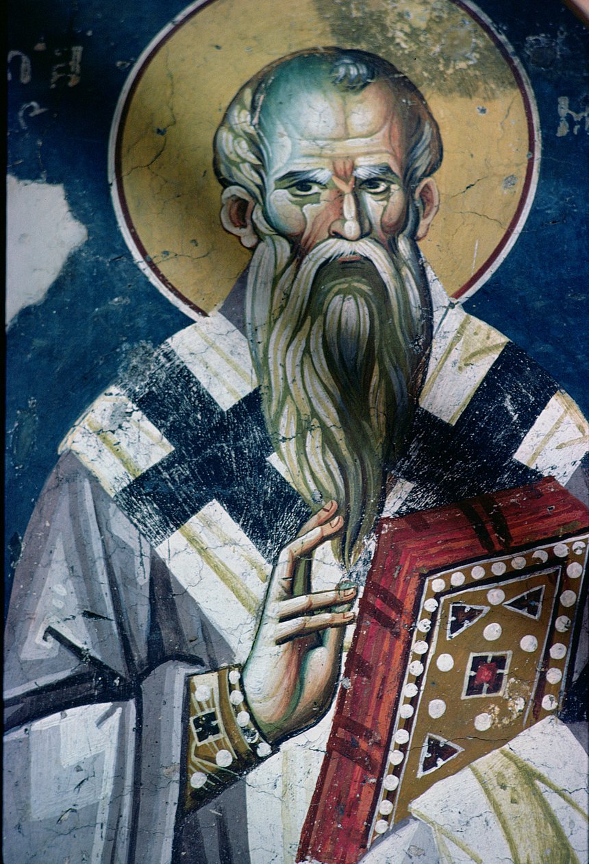 Pyhä Klemens tekijältä Astrapas and Eutychios