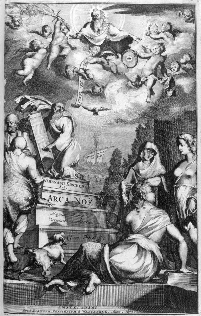 Arca Noe tekijältä Athanasius Kircher